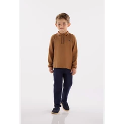 Camisa Polo Infantil Masculina em Malha Colmeia com Zíper Up Baby