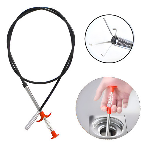 Desentupidor Limpador Pegador Garras Para Pias Ralos Canos Bestfer em Oferta na Shopee