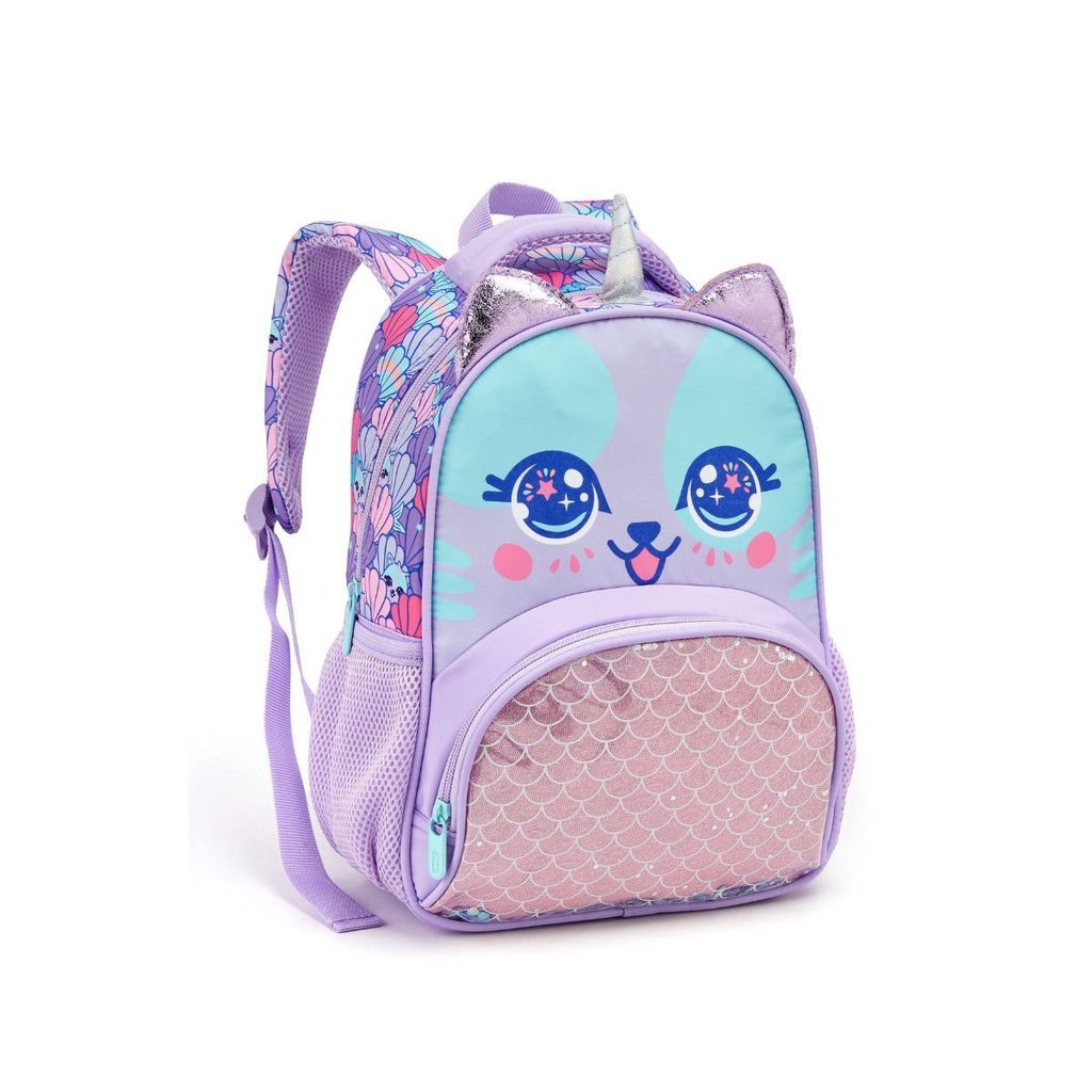 Mochila Costas Creche Gatinha Panda Pré Escola Infantil em Oferta na Shopee