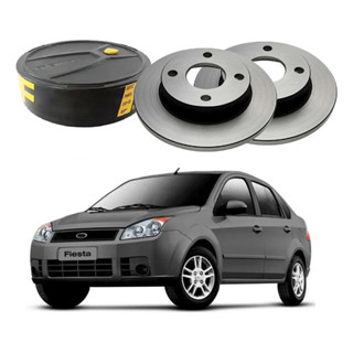 Disco Freio Dianteiro Fiesta Sedan 1.0 2007 A 2010 em Oferta na Shopee