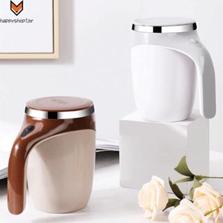 Caneca De Café Elétrica Com Agitação Automática De Aço Inoxidável-Copo De Mistura Automático Para Home Office em Oferta na Shopee