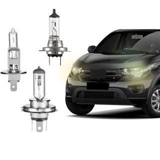 Par de Lâmpada Halógena H1 H4 H7 12V 55W Para Farol de Carro - Alta Potência em Oferta na Shopee