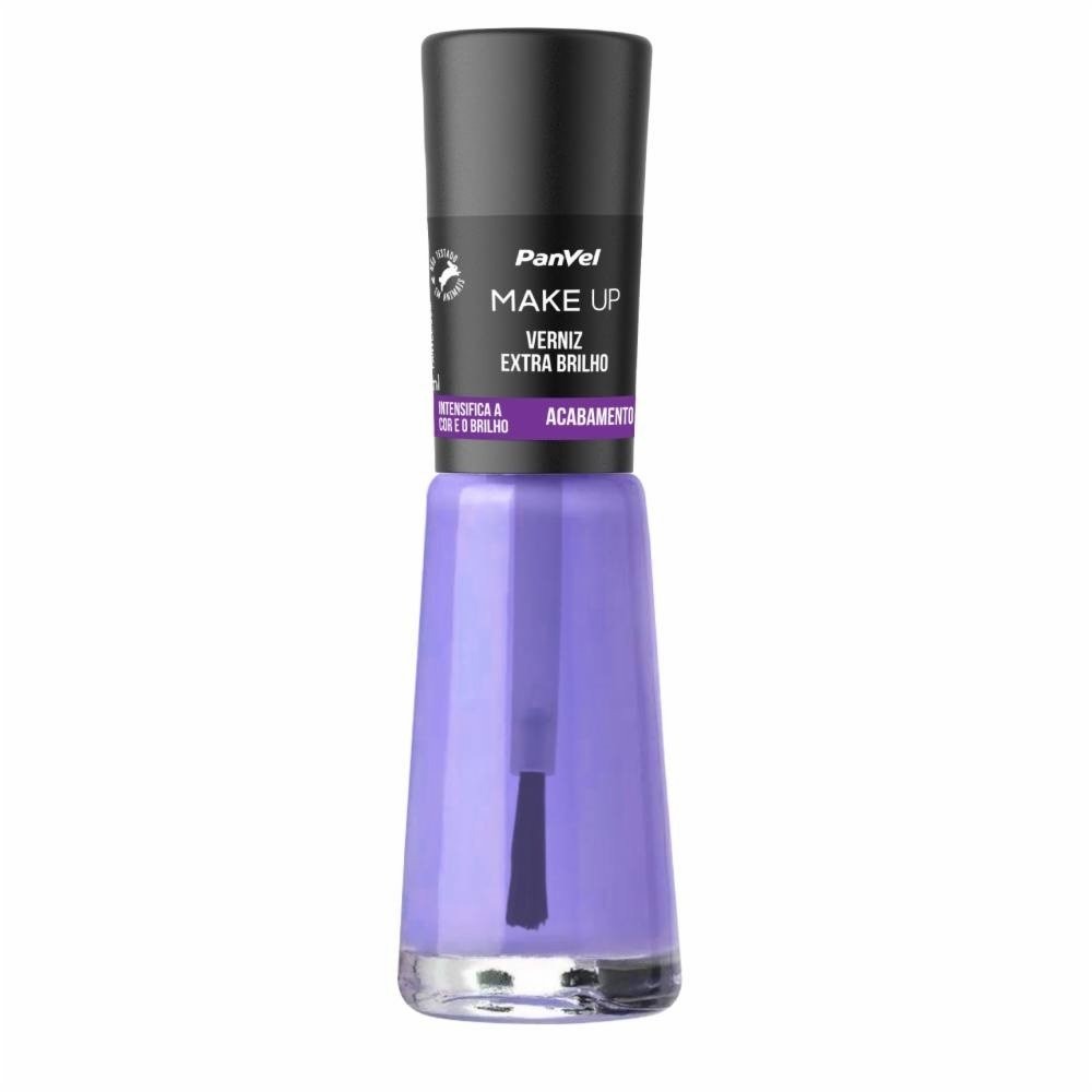 Esmalte Panvel Make Up Verniz Extra Brilho 8ml em Oferta na Shopee