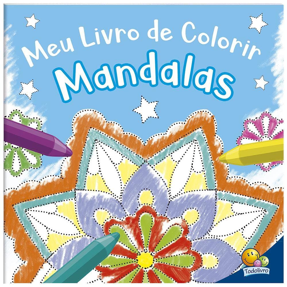 Livro de Colorir | Colorindo Mandalas | Meu Livro de Colorir Mandalas