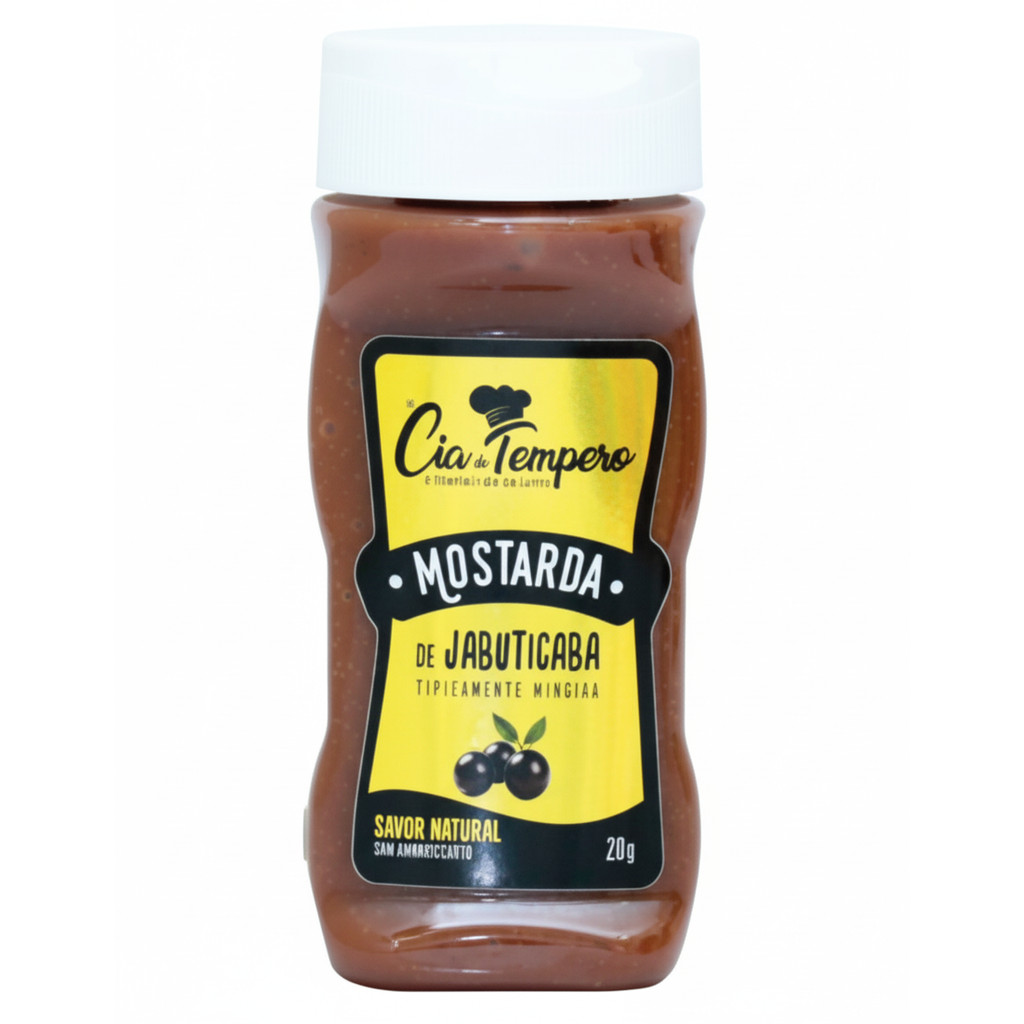Molho Mostarda De Jabuticaba 200ml - CIA DO TEMPERO em Oferta na Shopee