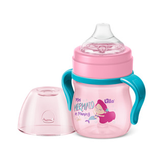 Copo de Aprendizado com Alça Evolution 150ml Rosa - Lillo em Oferta na Shopee