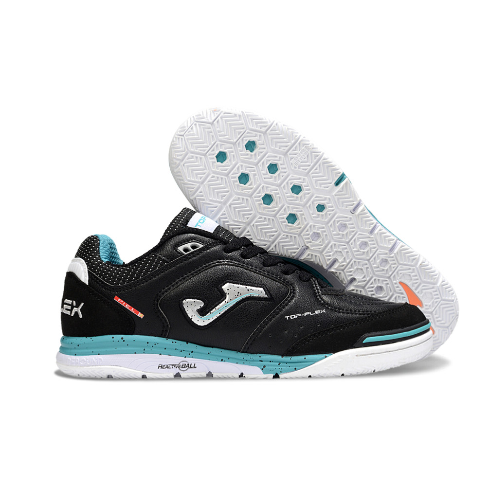 Sapatos De Futebol De Futsal Masculino Acolchoado Superior Flex Rebote IC Quadra Esportivos Branco Preto Rosa Salao Têni