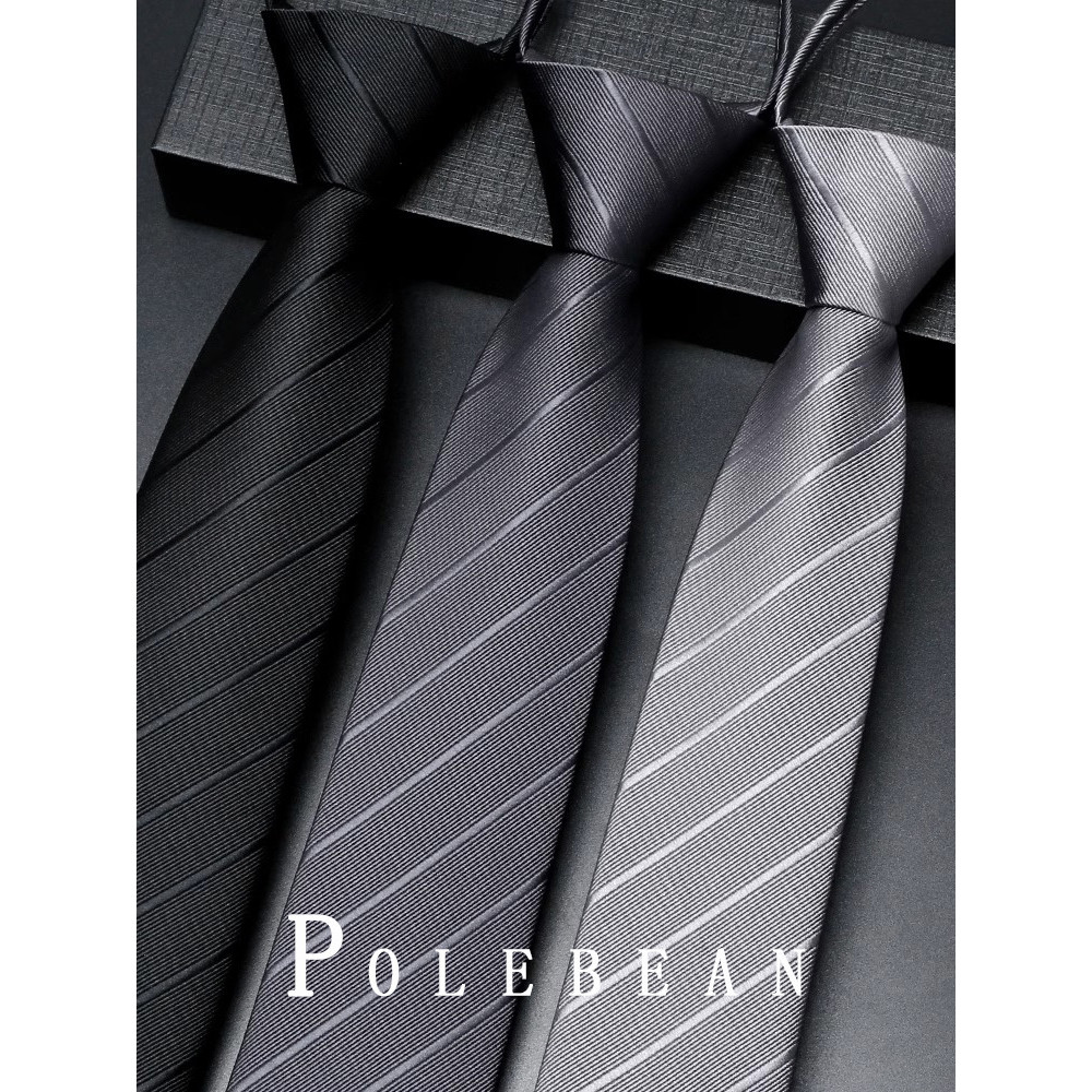 Terno Formal masculino preto sem gravata, estilo zíper, cinza, sensação de alta qualidade, fácil de puxar, casamento, no