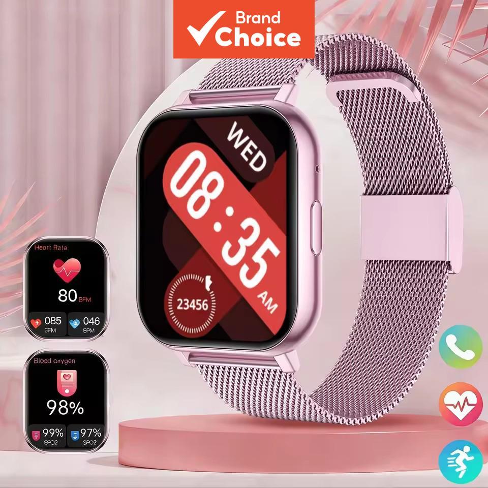 Tela HD de 1,83 em smartwatch, monitor de saúde e fitness 2026, novo relógio inteligente à prova d’água com chamada