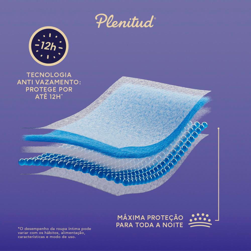 Roupa Intima Plenitude Severa Noturna G/XG com 32 Unidades Leve Mais por Menos