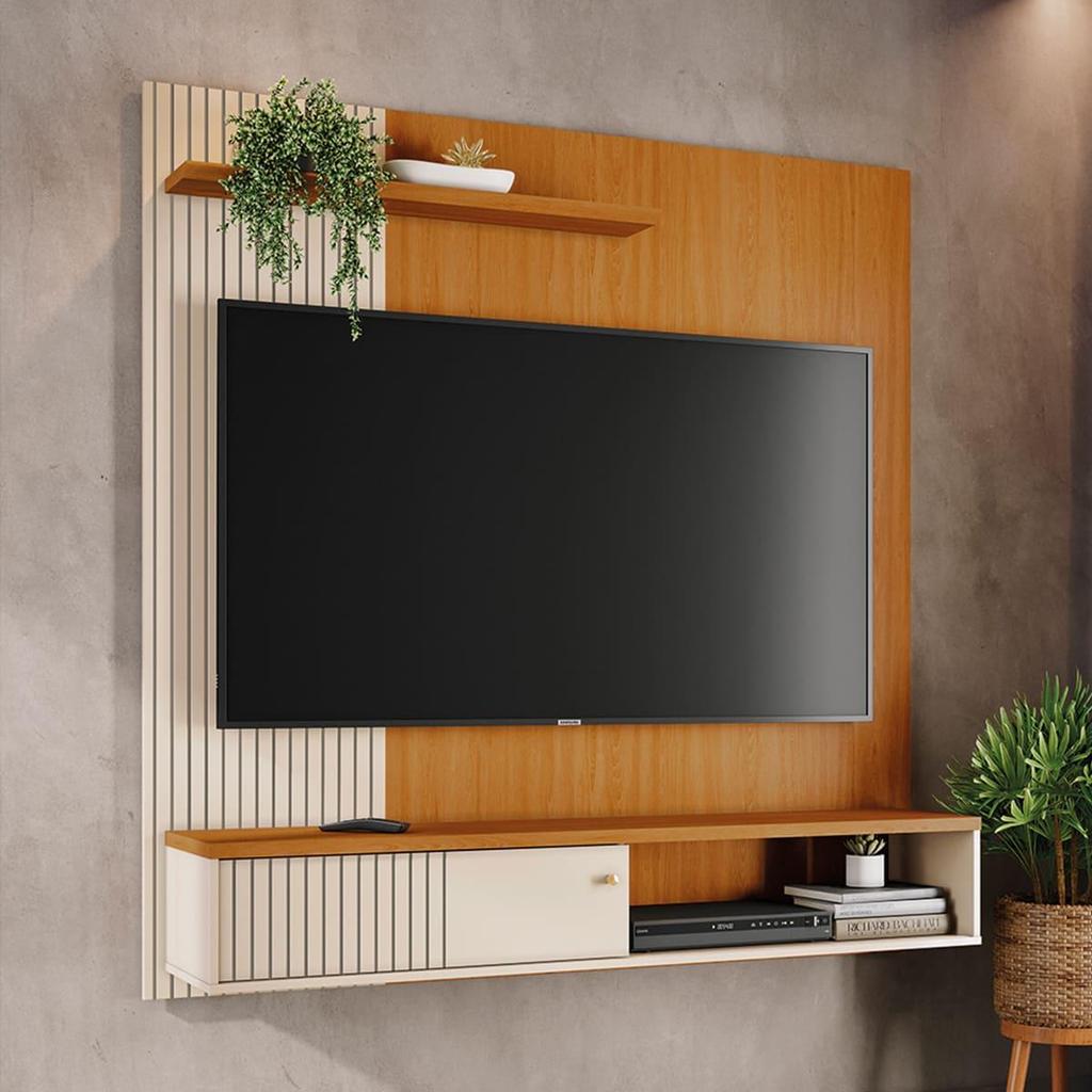 Painel Suspenso 160,5cm Tv Até 65 Polegadas Aurora Madetec
