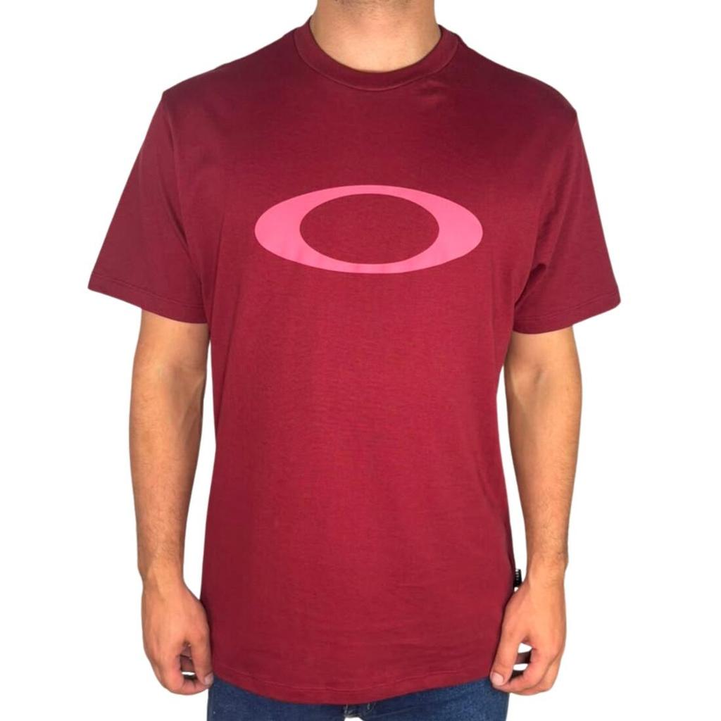 Camiseta Oakley O-Ellipse Tee Red Night