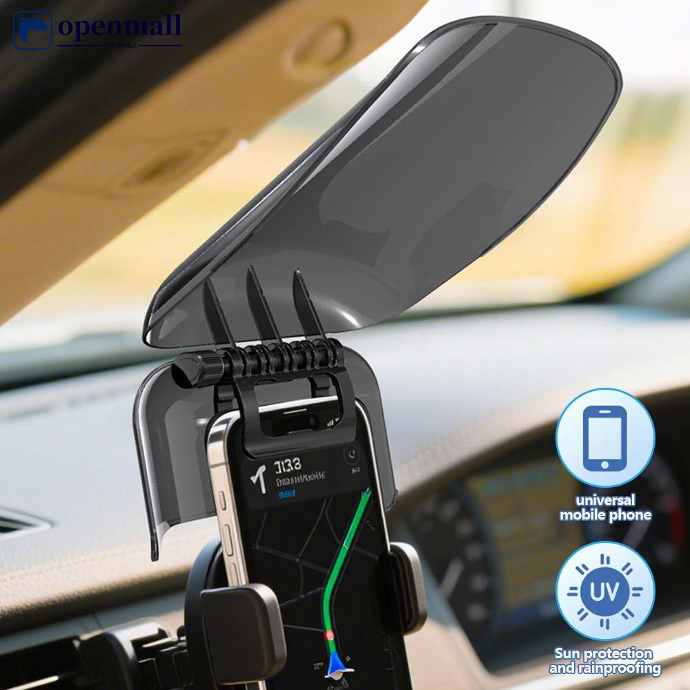 Suporte Universal Para Telefone Carro , Guarda-Sol , Viseira Solar , Clipe De , Ângulo Ajustável , Dobrável , Navegação 