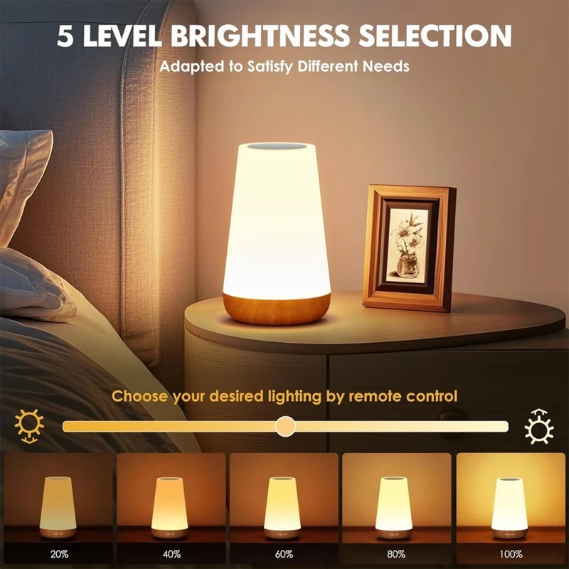Luminária de Mesa Moderna com Controle Remoto Touch — foto 4