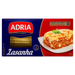 Adria Massa para lasanha semola 500g