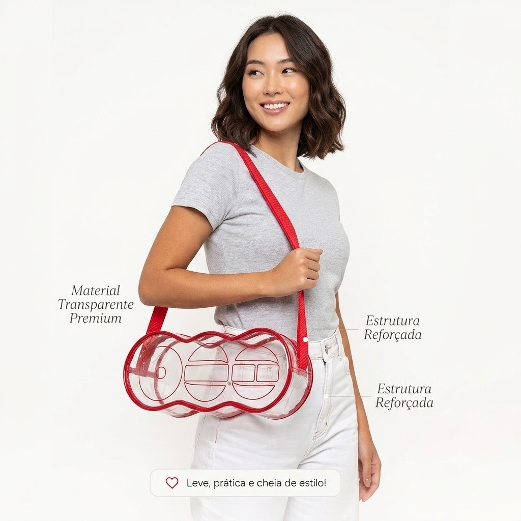 bolsa bts arirang transparente premium