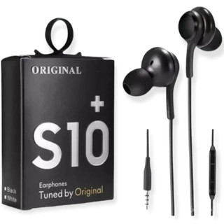 Fone de Ouvido P2 Intra Auricular com Microfone Preto S10 S10+ Tuned