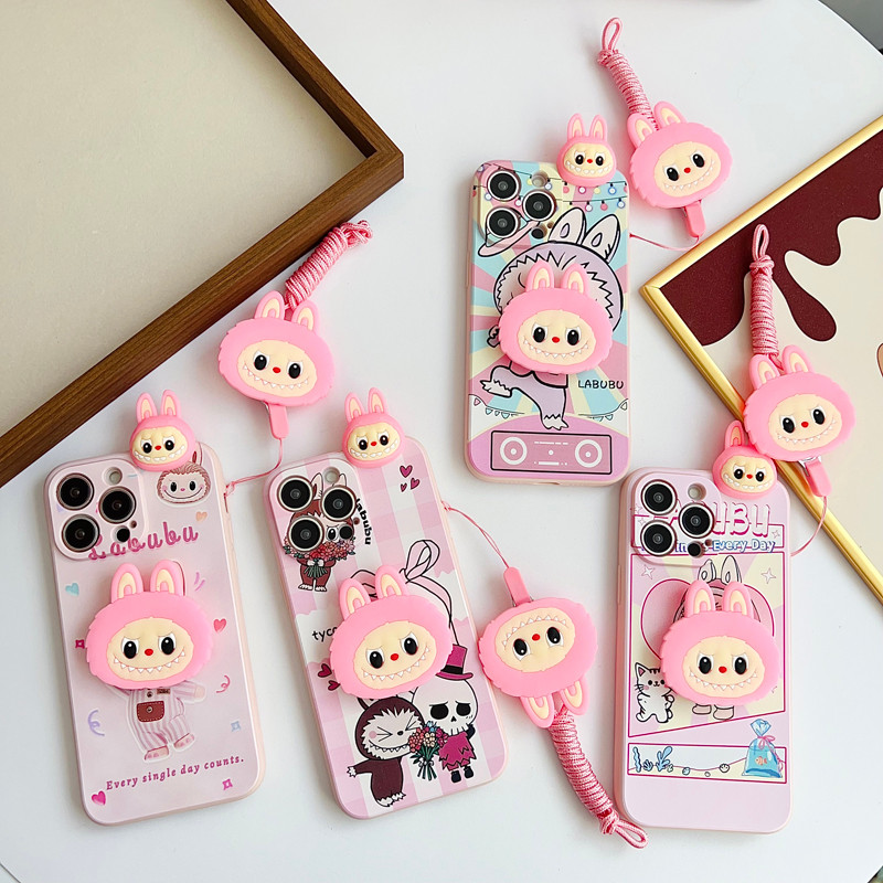 Para Samsung Galaxy S26 S25 A56 A16 A35 A17 A35 A55 M35 M55 M56 A06 A07 Caso Capa Macia Titular Cordão