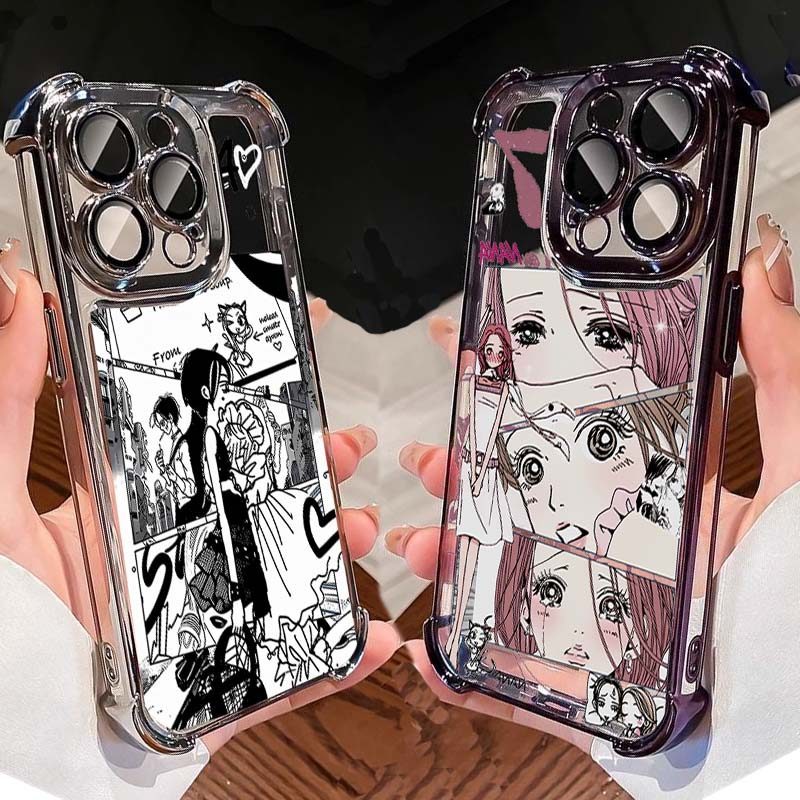 Japão Anime Nana Oosaki Chapeamento Capa Para Samsung Galaxy S26 S25 S21 Ultra S24 S23 S22 S21 Plus S24 FE S25FE 5G Casc