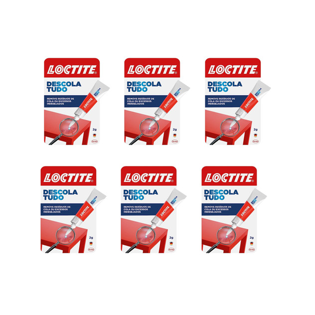 Kit com 6 - Descola Tudo Loctite  2g