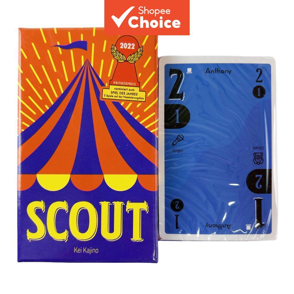 Jogo De Cartas Scout Tabuleiro Multijogador Mainan Anak Laki Festa No Baralho Para Presente De Formatura Noturna Em Famí