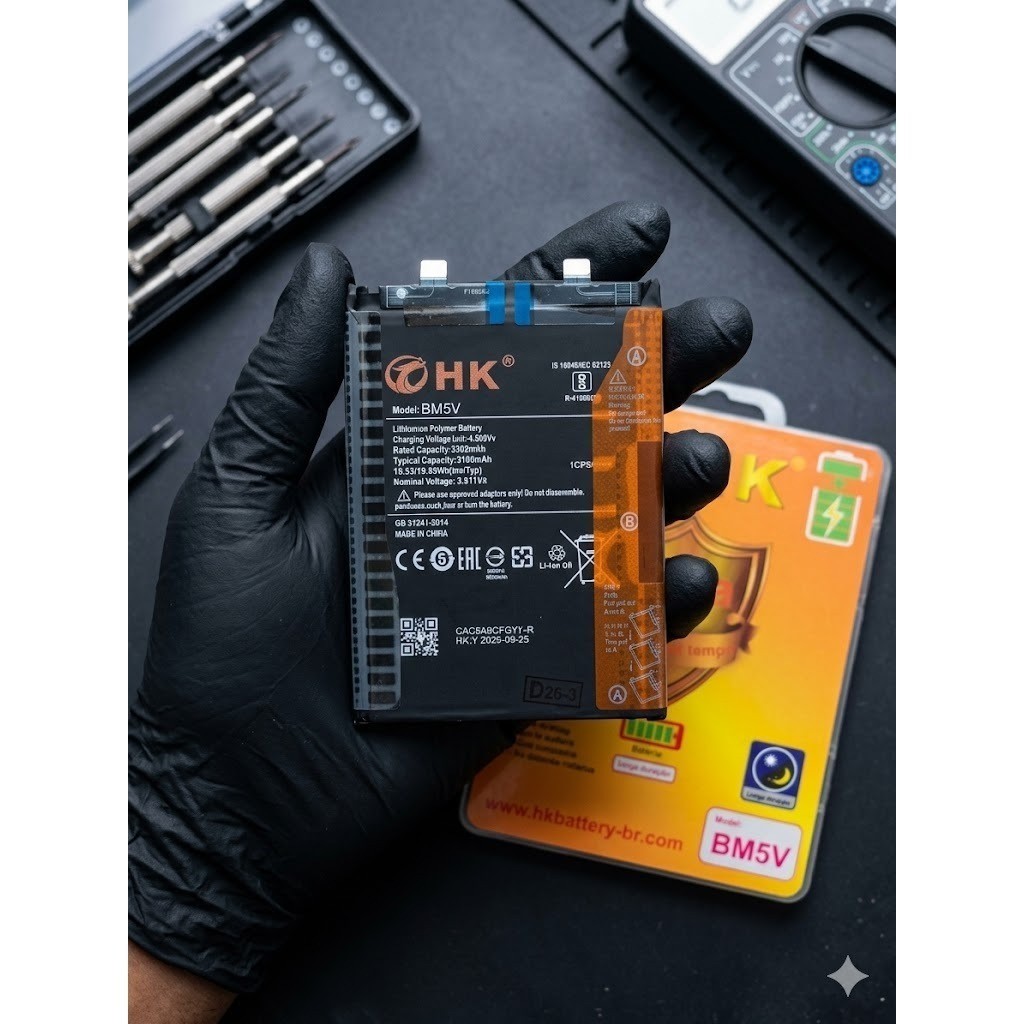 Célula De Carga Reposição Compatível HK BM5V Compatível Xiaomi Note 13 Pro 5G / 