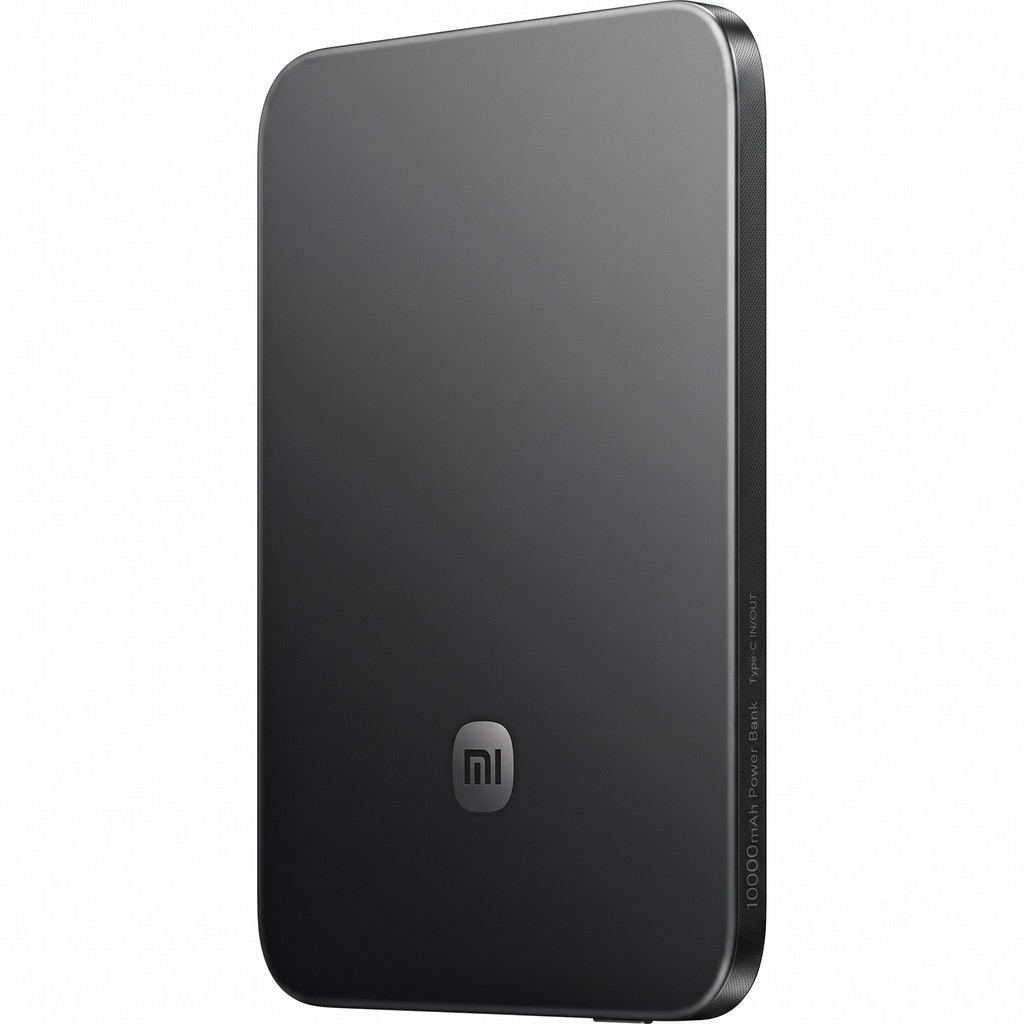 Carregador Power Bank Magnético Ultra Fino Xiaomi 15w Preto