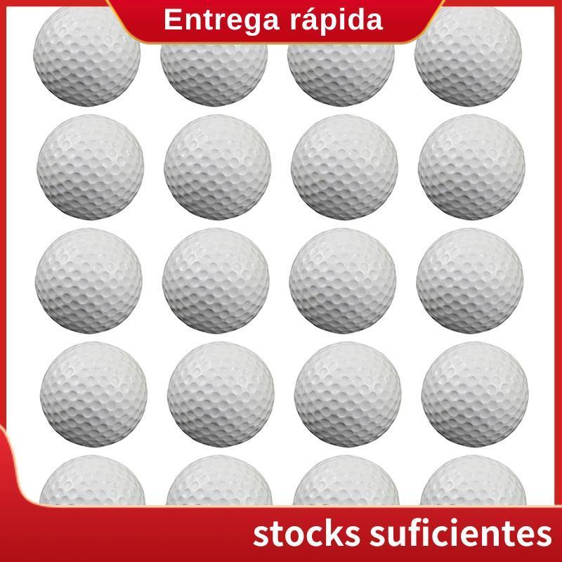 20 Bolas De Prática De Golfe De Ar Dos Pces , Bola De Espuma , Treinamento Interno E Externo , Para Esteira De Bater No 