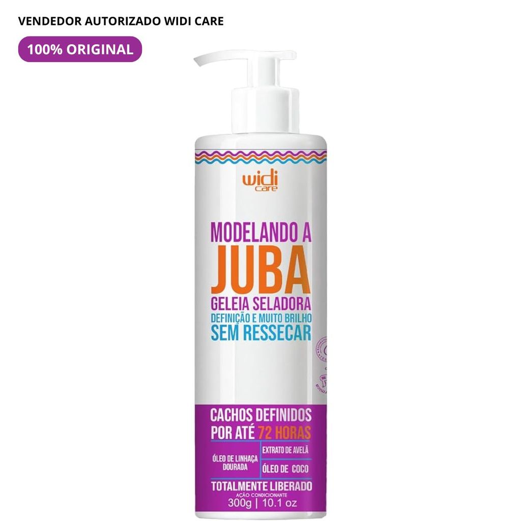 Widi Care Modelando A Juba Geleia Seladora Cachos Definidos
