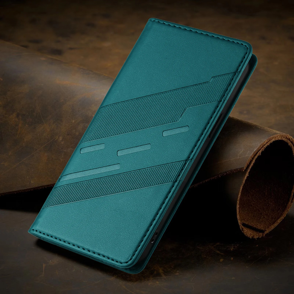 Samsung Galaxy S26 FE S25 Edge S24 S23 S22 S21 Ultra Plus FE Magnetic Leather Wallet Flip Cover