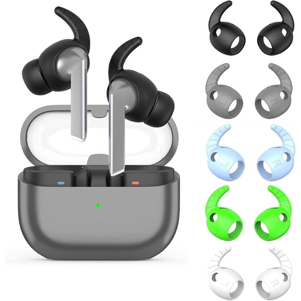 Capas para Ganchos de Orelha para Samsung Galaxy Buds 3 Pro, 5 Pares de Pontas d