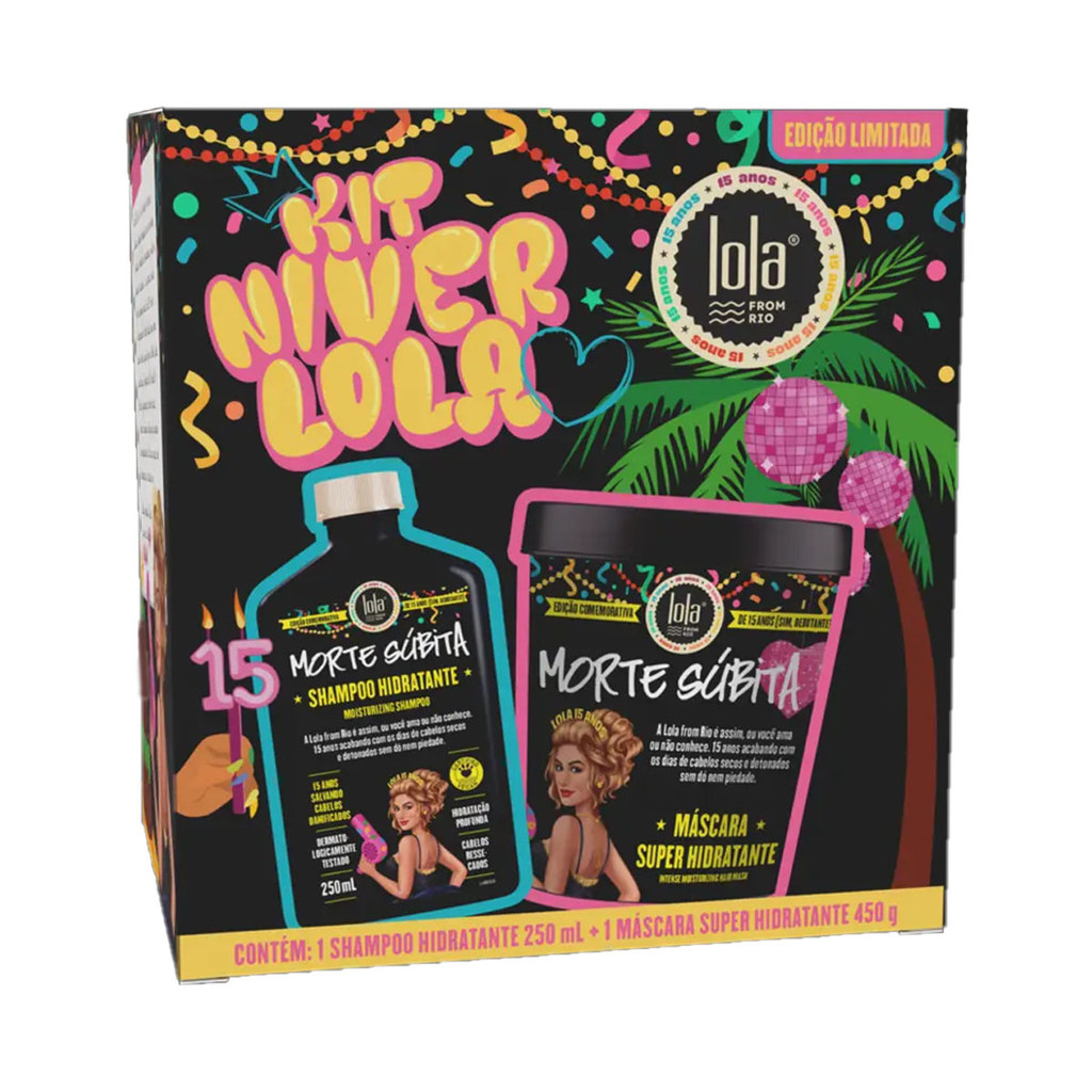 Kit Morte Subita Lola Cosmetics 15 Anos Duplo
