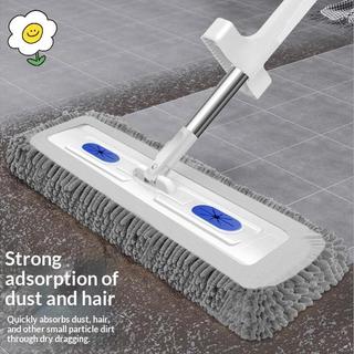 maoting } 1Pc 45CM Pano De Substituição De Esfregão Plano De Microfibra Almofada Reutilizável Altamente Absorvente Para 