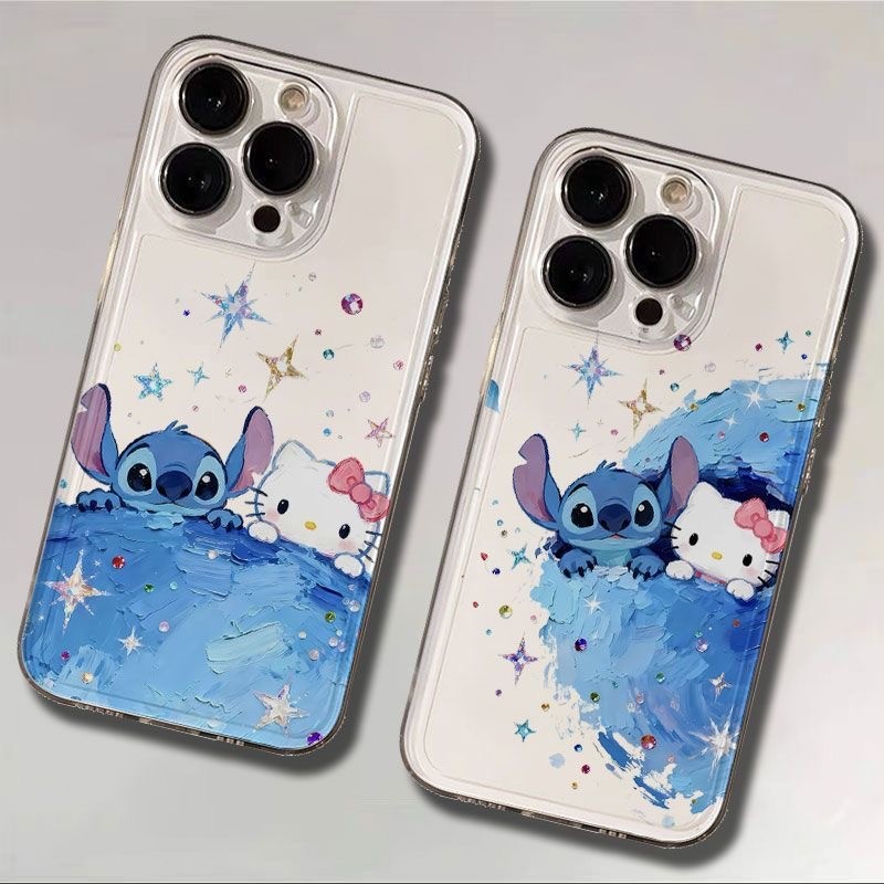 Softcase Samsung Ponto E Hello Kitty Para A15 A55 A54 A35 A05S A14 A34 A05 A03 S20 S21 S23 FE S24 S23 S25 ULTRA M53 M23 