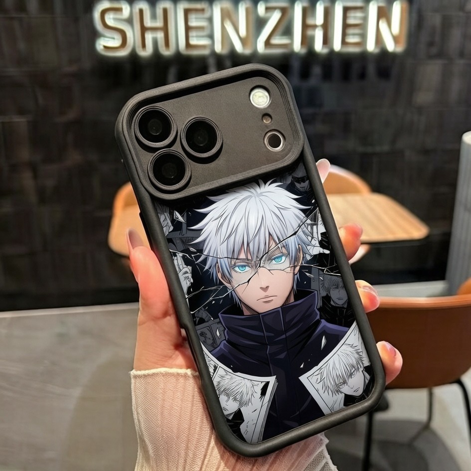 Capinha Samsung A07 A06 A05S A05 A04 A03S A02S A03 A04E A03 CORE M02S Capa antichoque Jujutsu Kaisen Gojo Satoru
