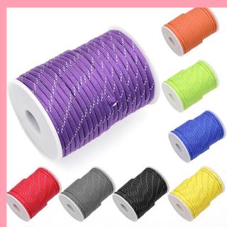 Corda Reflexiva 550 Paracord DORA , Cordão Multifuncional De 30m Paraquedas , De Resgate Ao Ar Livre De 4 Mm E 7 Núcleos