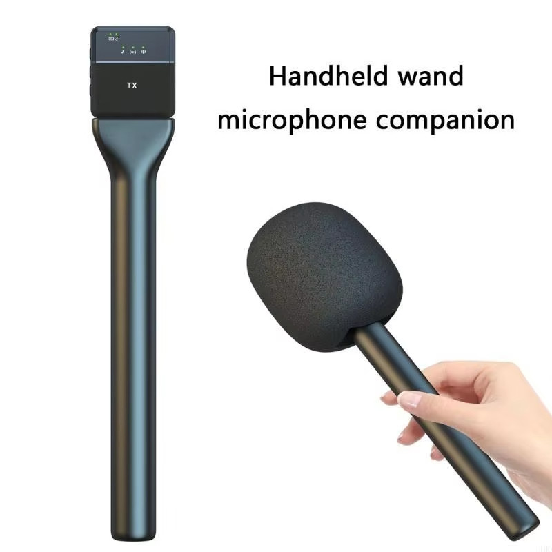 Adequado para uma variedade de microfones de lapela sem fio para entrevistas portáteis