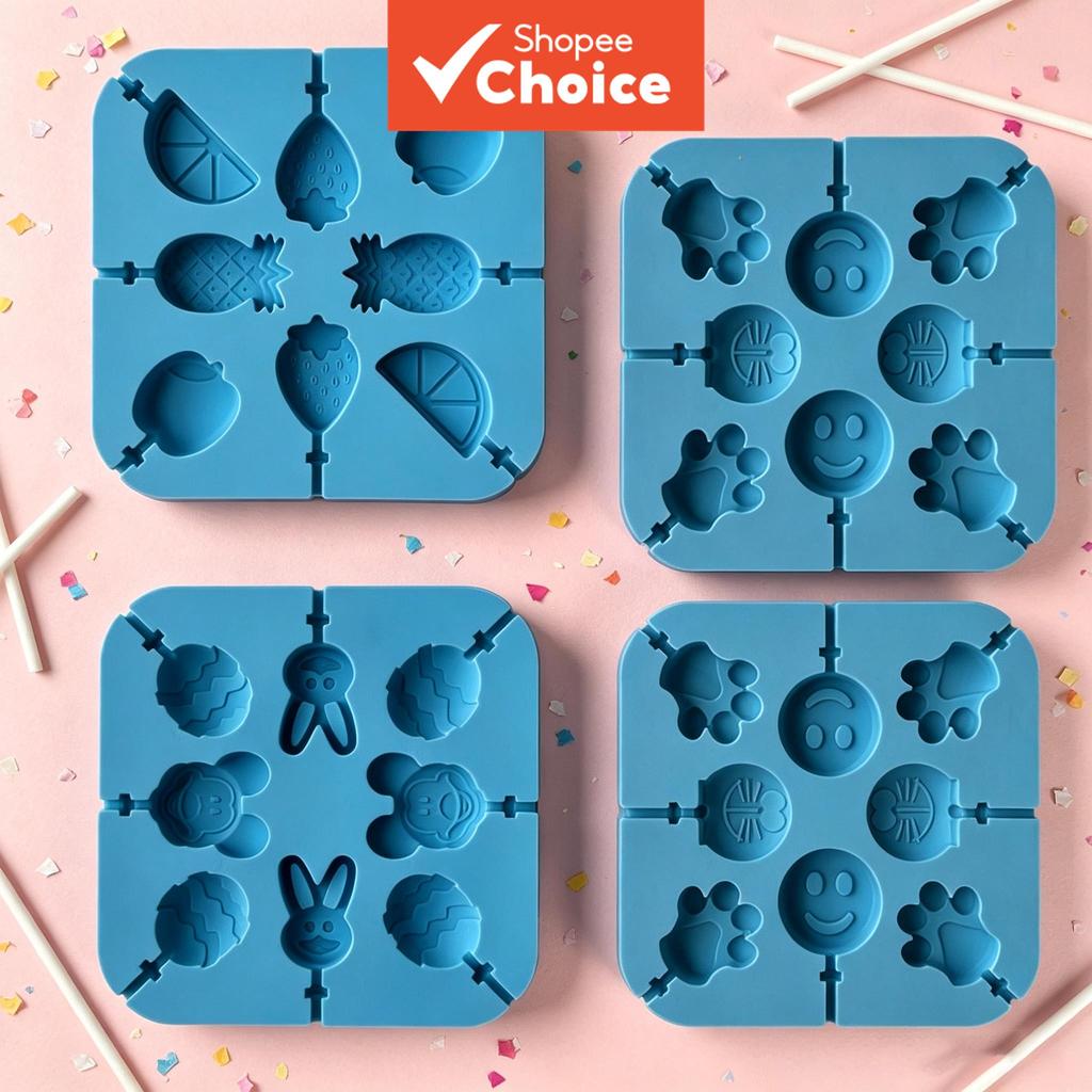 Ferramenta Antiaderente De Fabricação De Doces Em Bastão De Queijo De Desenho Animado Para Crianças , Molde De Silicone
