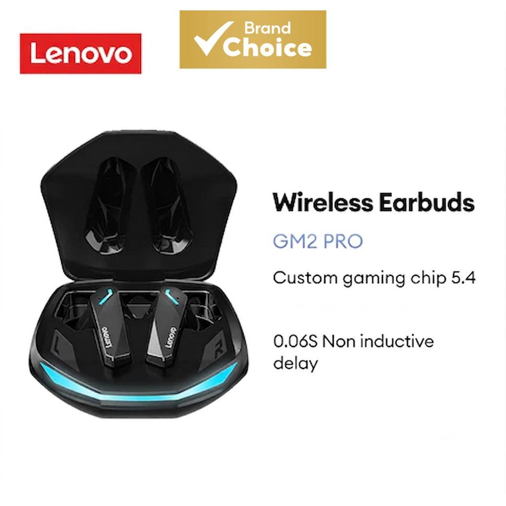 Lenovo GM2 PRO Fones De Ouvido Premium Jogos Bluetooth 5.3 Baixa Latência In-Ear Alta Fidelidade Qualidade Som