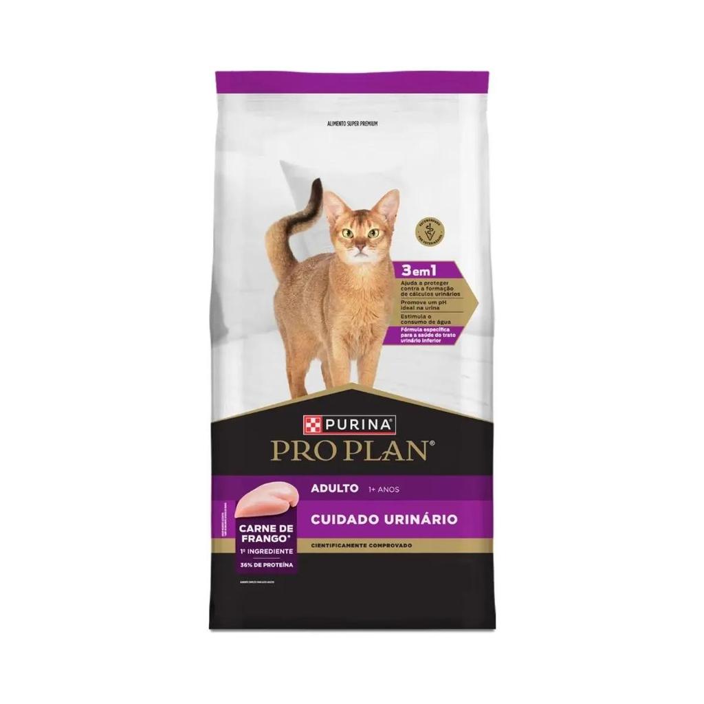 Ração Pro Plan Trato Urinário Frango Gatos Adultos 7,5 kg