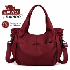 bolsa feminina de tamanho medio em Nylon Impermeável bolsa de ombro transversal para academia viagens