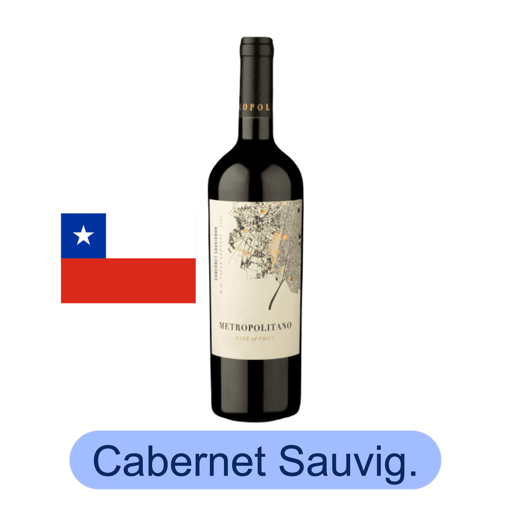Metropolitano Vinho Tinto Cabernet Sauvignon 750ml