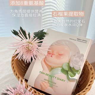Aplicar estoque de limpeza transparente brilhante | Atualizar FAN BEAUTY DIÁRIO Boneca carbonatada de porcelana Máscara 