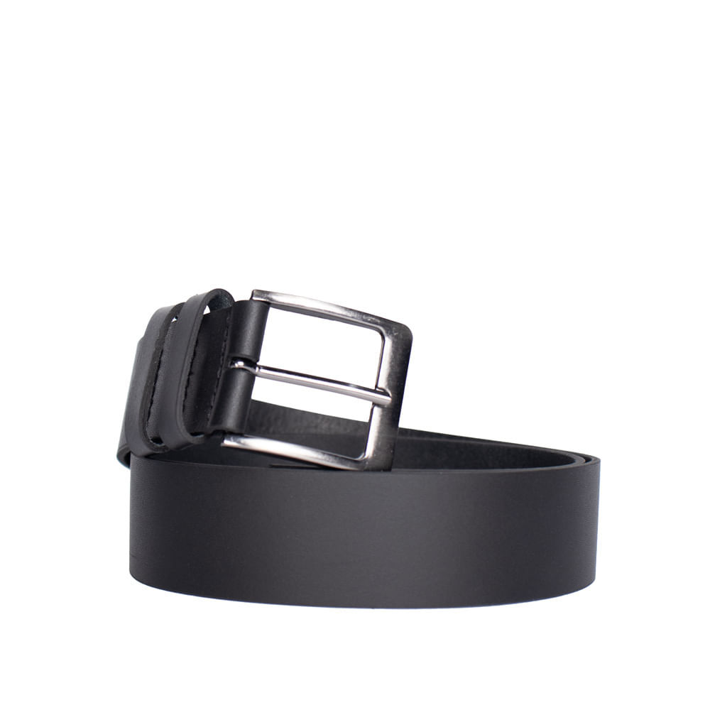 Cinto Masculino Fasolo G216374751 Couro Fivela Preto