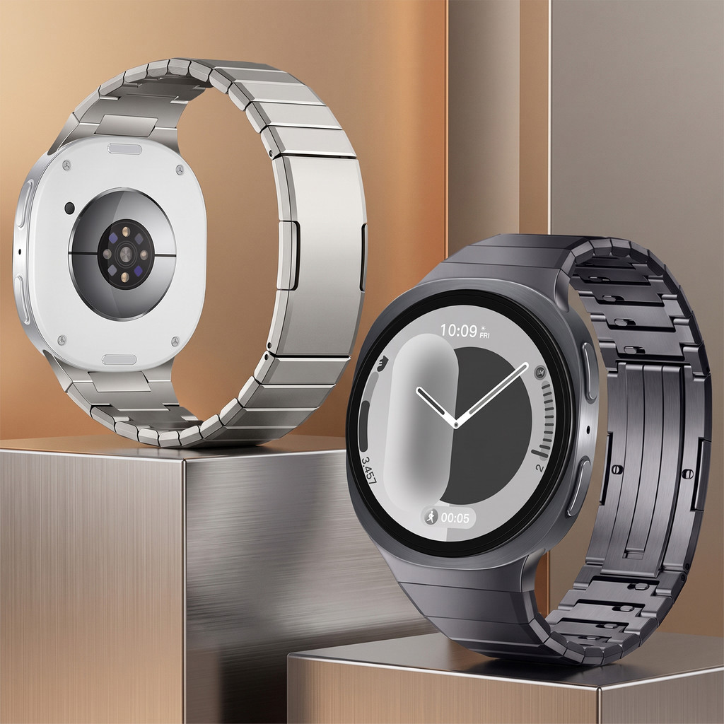Pulseira De Metal Premium Leve , Titânio Para Samsung Galaxy Watch 9 8 Clássica 