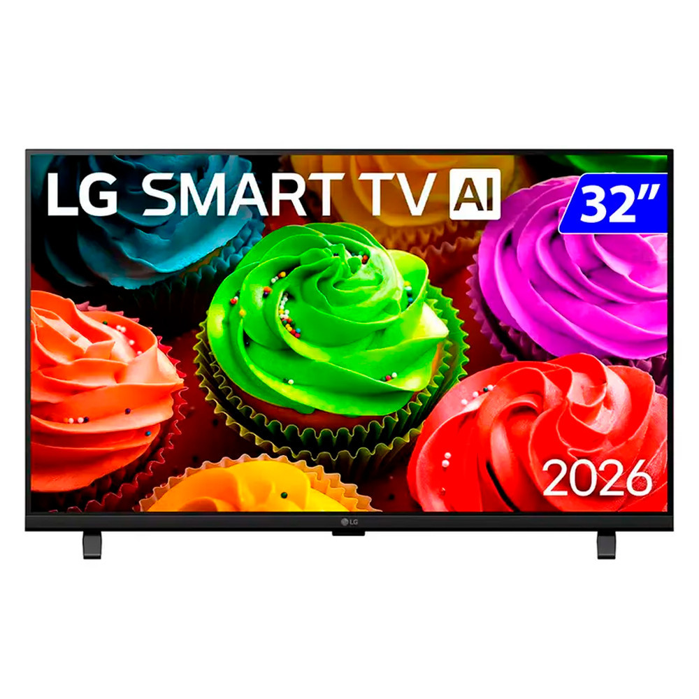 Smart TV 32LB650BPSA HD 32 Wi-Fi webOS 26 AI LG