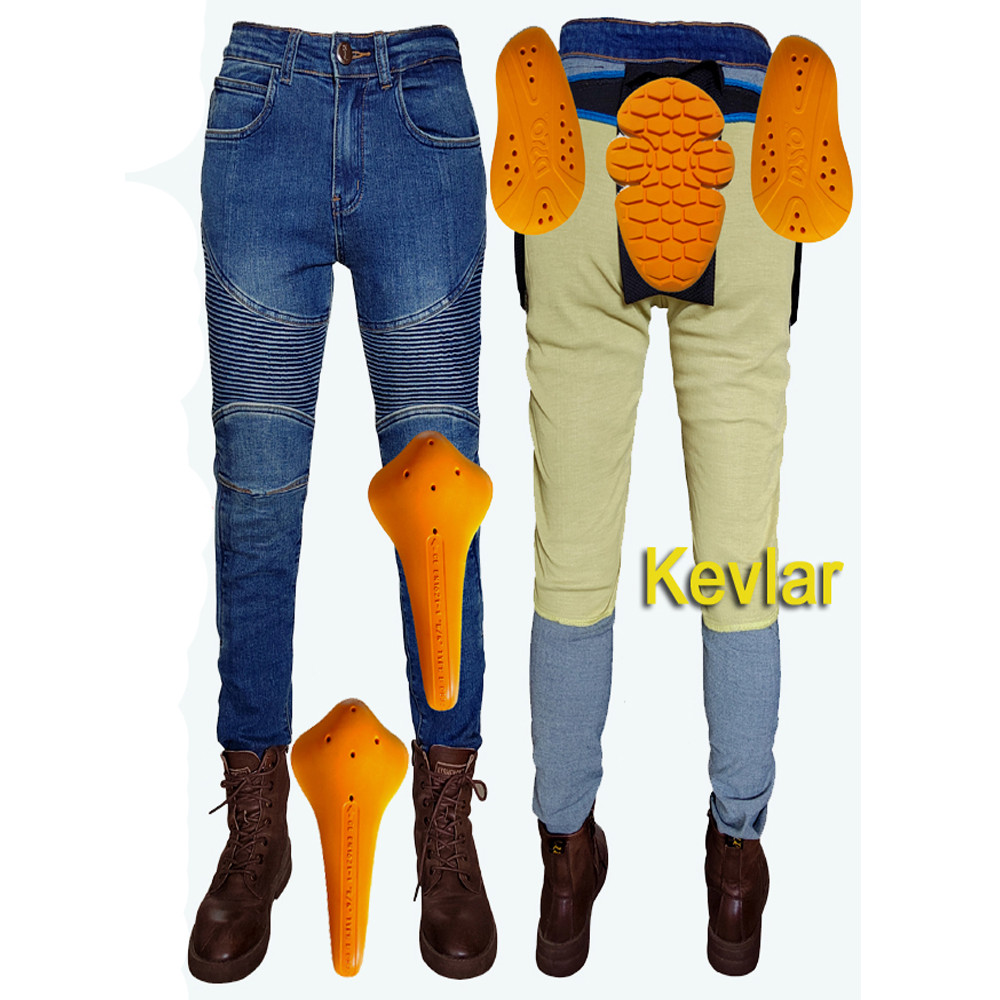 Calças de motocicleta masculinas calças de ciclismo calças resistentes a choques resistente a riscos resistente ao desga