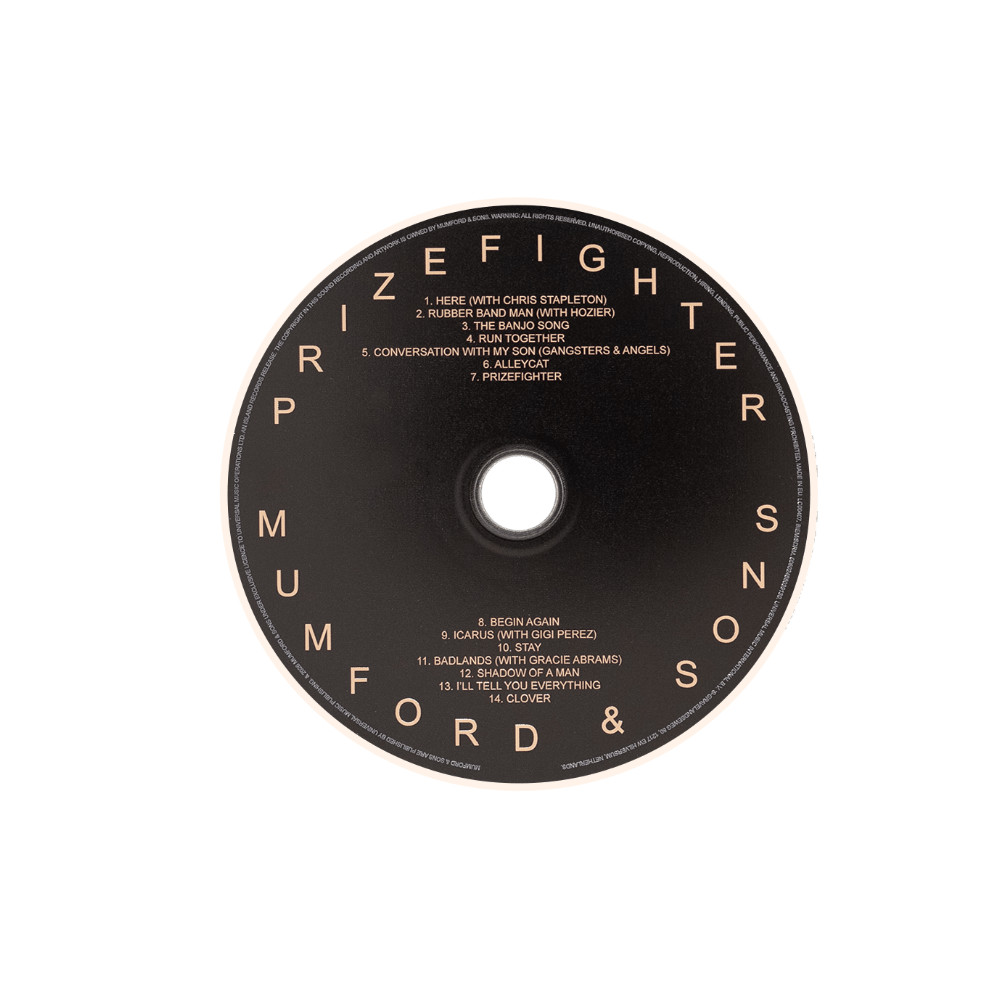 CD Mumford & Sons - Prizefighter - Importado