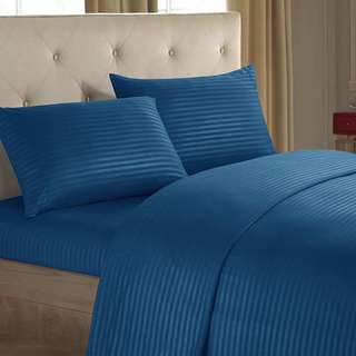 Conjunto De Cama De Luxo Lençóis Ajustados Conjuntos De Cor mono