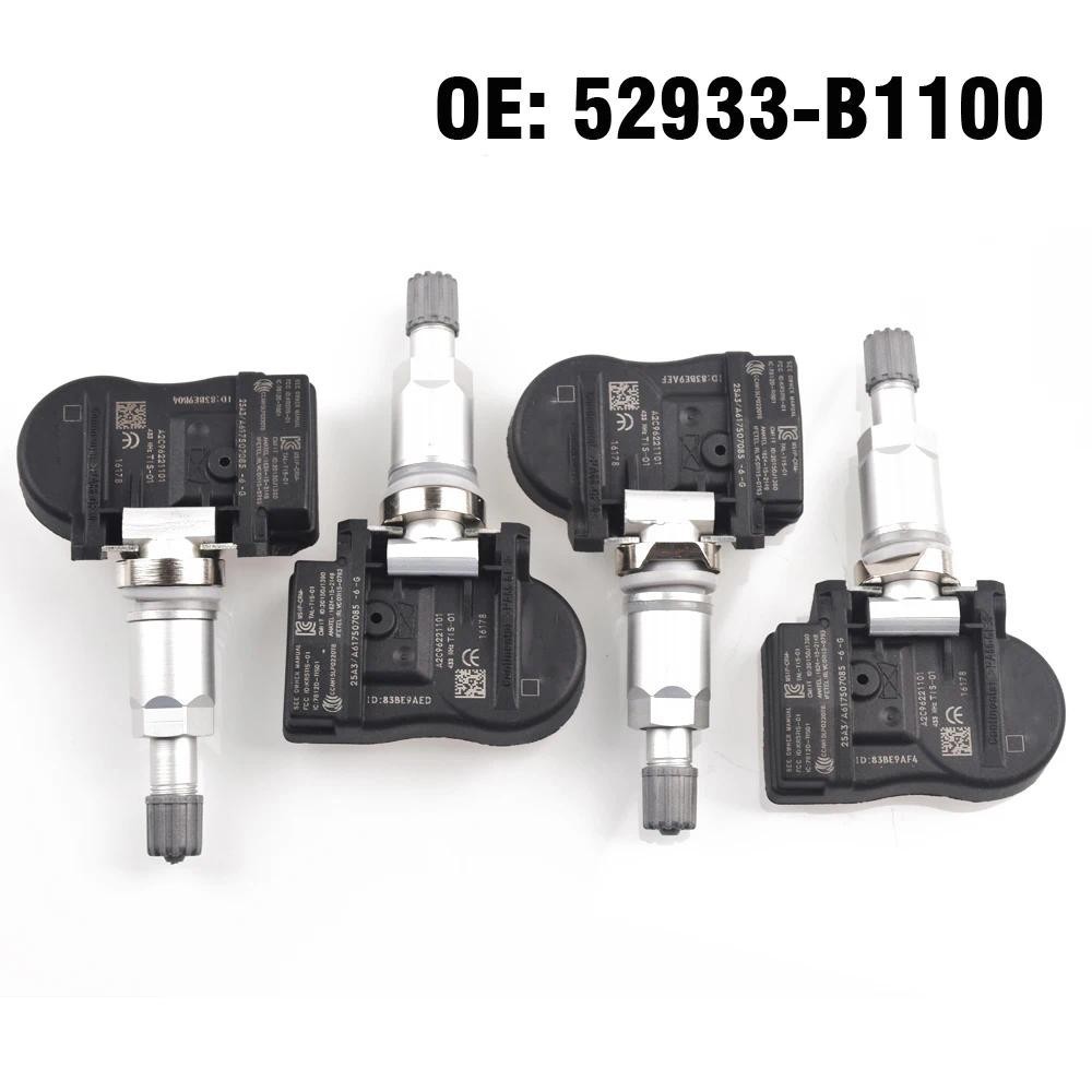 Sensor TPMS 52933-B1100 Do Monitor De Pressão Dos Pneus Carro De 4 Pces Para Kia Carens Ceed 2012 + , Sorento 2013 Rio 2